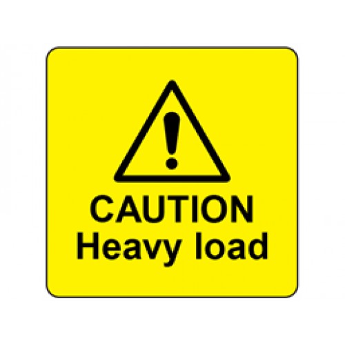 Aviditi DL2101 Caution Heavy Labels - 3x5 Inches, Roll Of 500, For Shipping & Handling